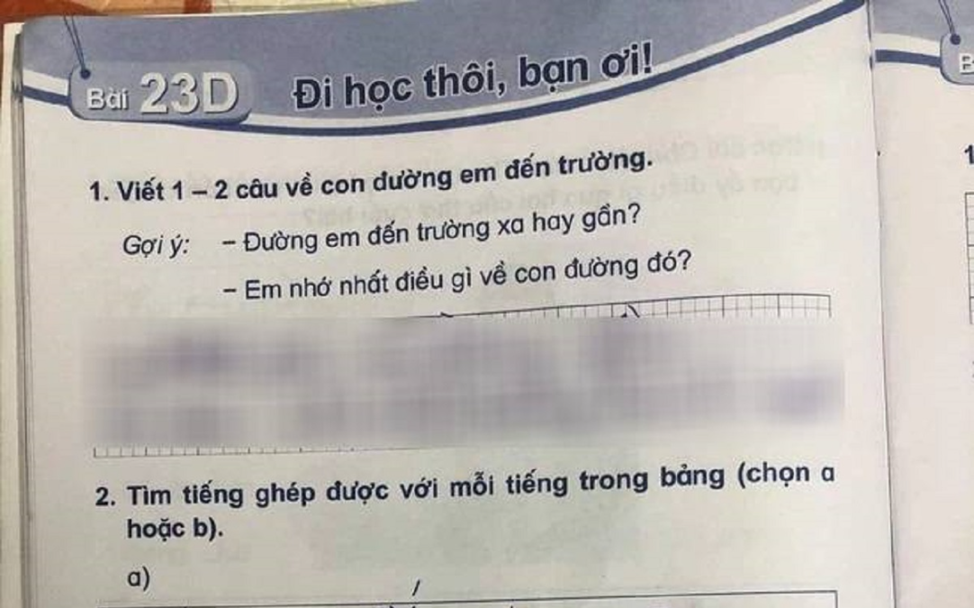 Câu trả lời \'bá đạo\' của học trò lớp 1