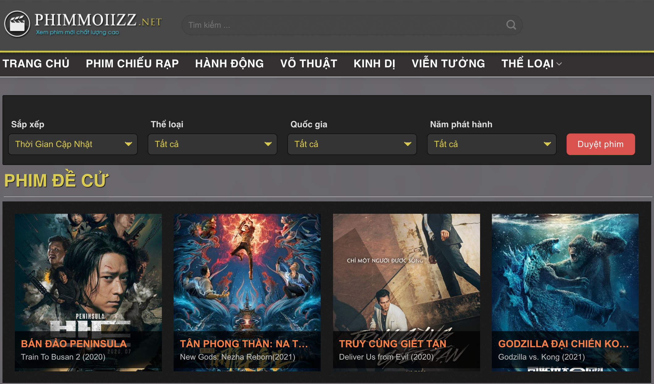 Website xem phim lậu lớn nhất VN Phimmoi lại có thêm tên miền mới