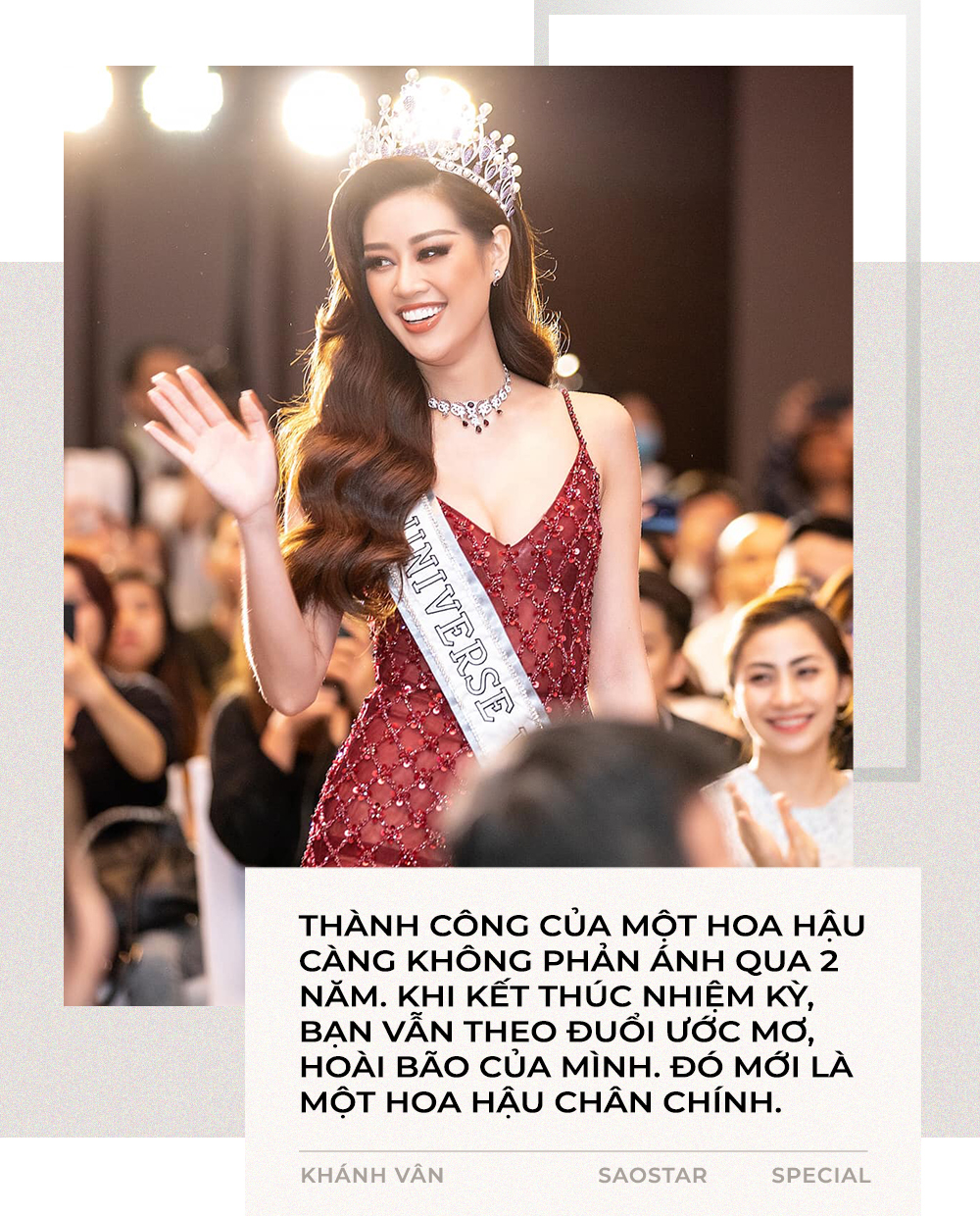 Hoa hậu Khánh Vân: 'Sau 2 năm, trái tim tôi tràn ngập yêu thương và có thêm cả sự dũng cảm' Ảnh 3