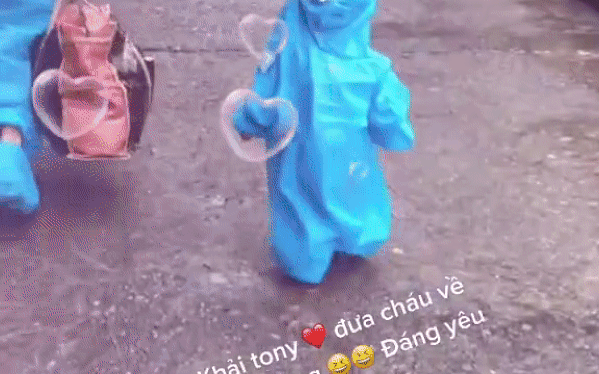 Clip: Bé 3 tuổi mắc ung thư tung tăng trở về nhà sau 28 ngày cách ly khiến dân mạng nghẹn ngào Ảnh 2