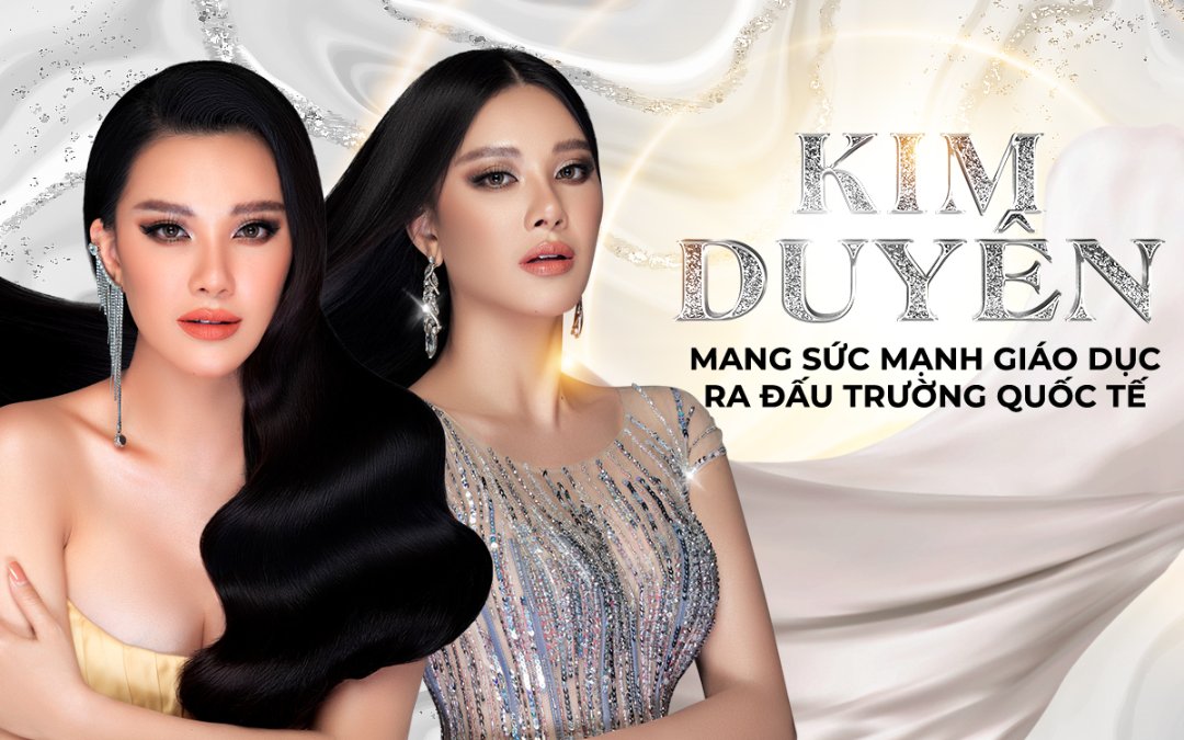 Miss Universe Vietnam 2021 - Kim Duyên: Nàng hậu mang sức mạnh giáo dục ra đấu trường quốc tế Ảnh 2