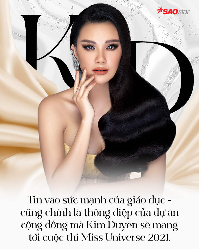 Miss Universe Vietnam 2021 - Kim Duyên: Nàng hậu mang sức mạnh giáo dục ra đấu trường quốc tế Ảnh 12