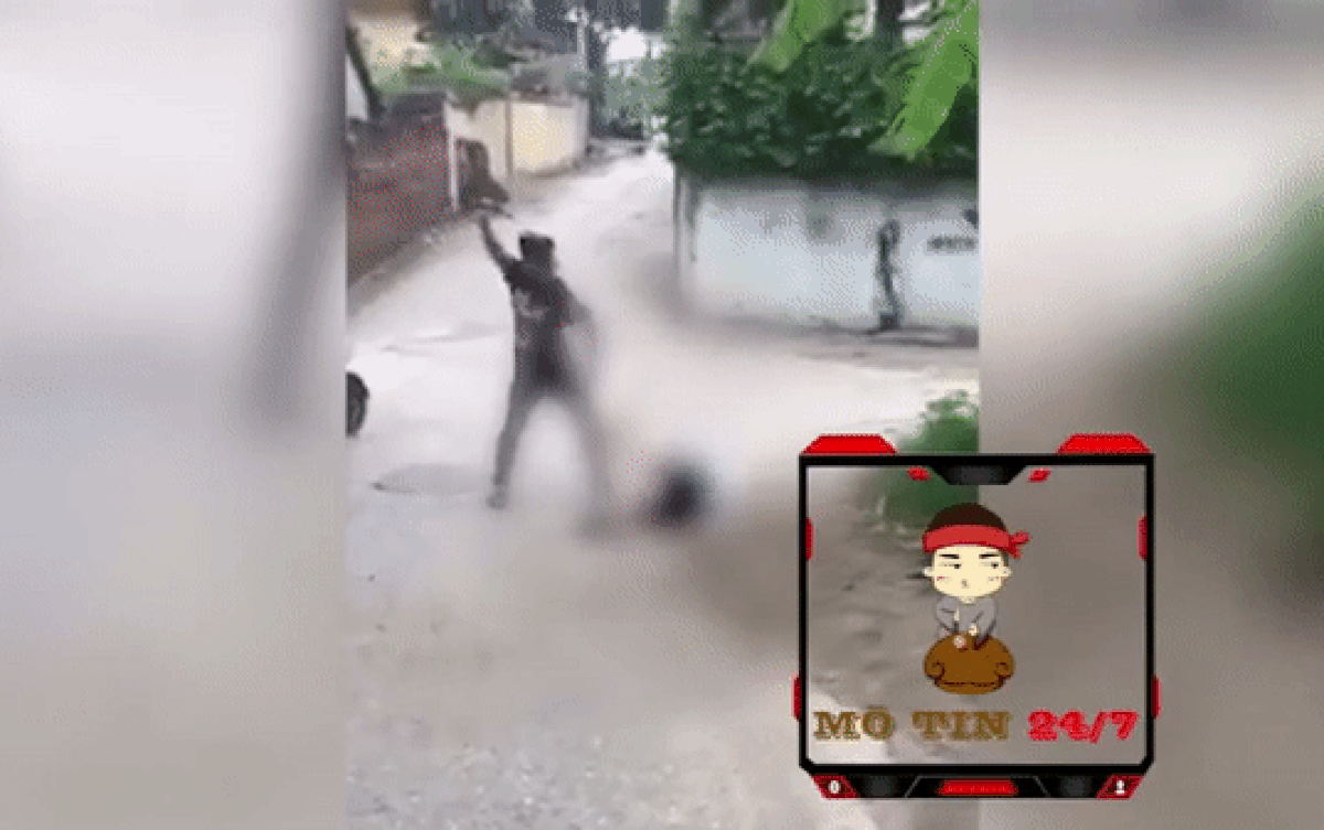 Lộ diện danh tính nam thanh niên cầm gậy sắt vụt dã man một thiếu niên, mặc nạn nhân khóc lóc van xin Ảnh 2