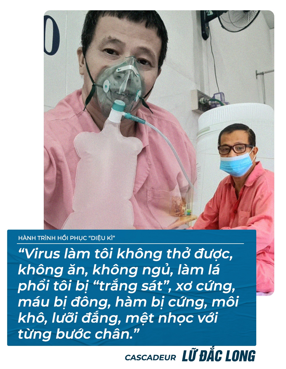 Hành trình hồi phục diệu kỳ của Cascadeur Lữ Đắc Long sau 6 lần 'thập tử nhất sinh' vì COVID-19 Ảnh 5