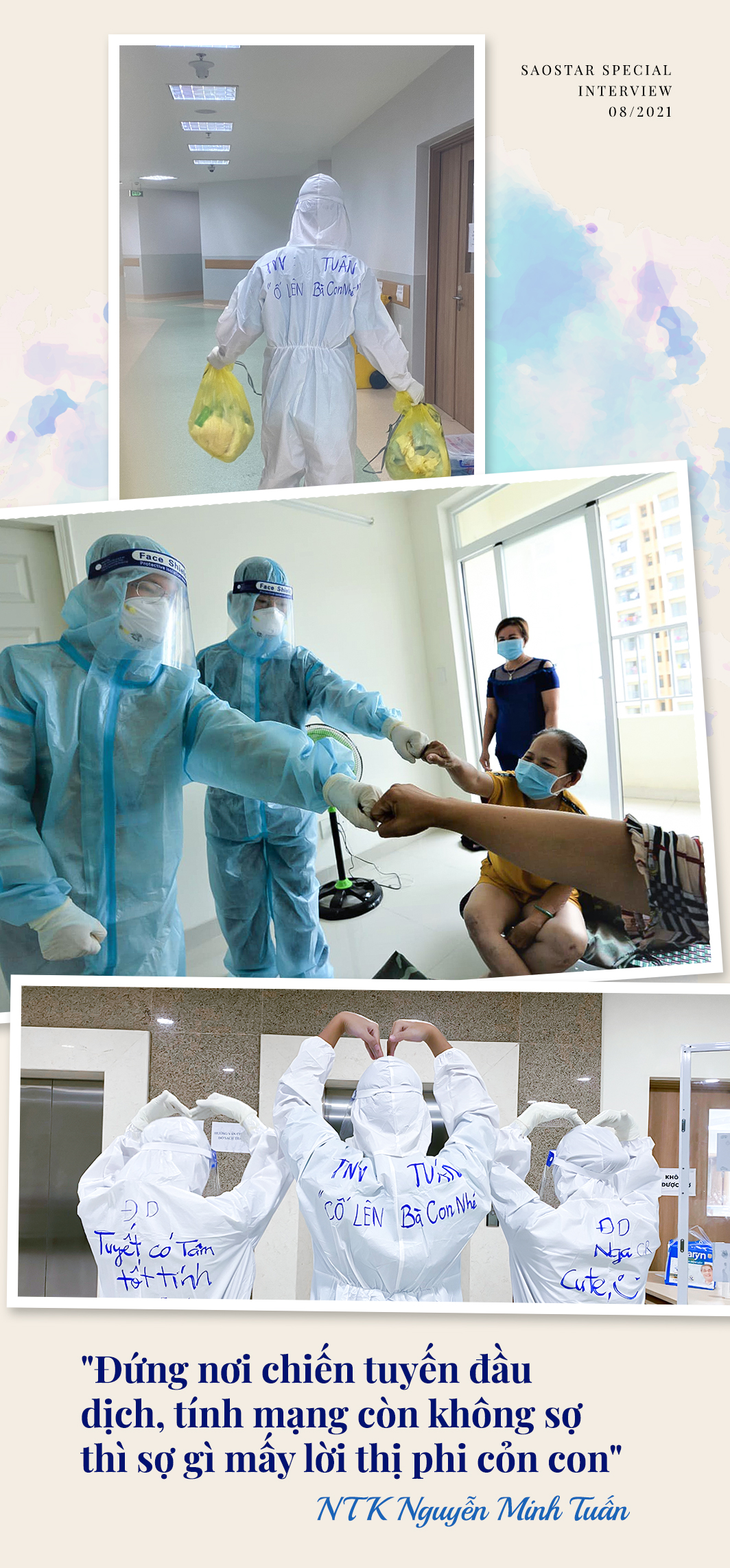 NTK Nguyễn Minh Tuấn: Những mất mát đau đớn vì covid-19 càng tiếp sức mạnh cho tôi đi chống dịch Ảnh 4