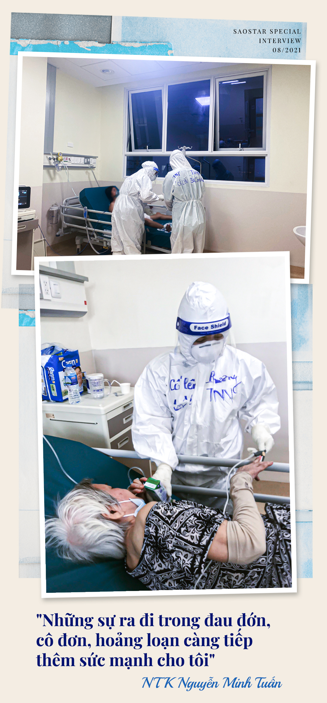 NTK Nguyễn Minh Tuấn: Những mất mát đau đớn vì covid-19 càng tiếp sức mạnh cho tôi đi chống dịch Ảnh 3