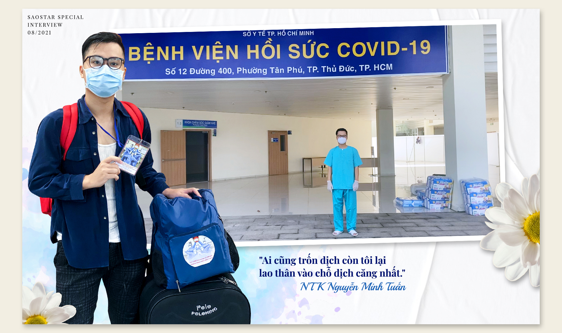 NTK Nguyễn Minh Tuấn: Những mất mát đau đớn vì covid-19 càng tiếp sức mạnh cho tôi đi chống dịch Ảnh 2