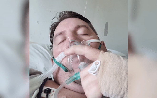 Clip hơi thở nặng nhọc của bệnh nhân Covid-19: 'Tôi như con cá mắc cạn vì không thể thở được' Ảnh 2