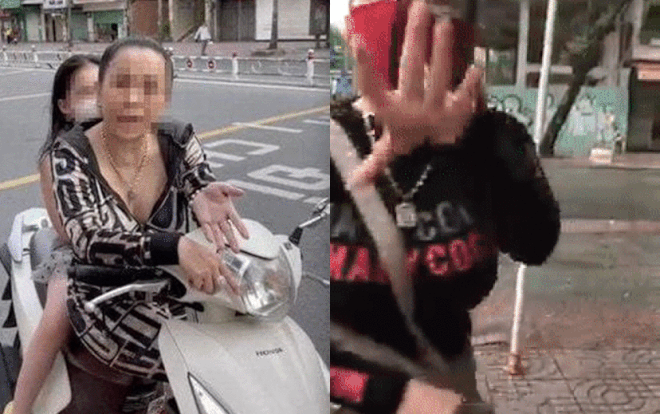 Lại xuất hiện clip người phụ nữ '3 lần gây rối ngang ngược' đến tận chốt nhất quyết đòi lại xe máy Ảnh 2