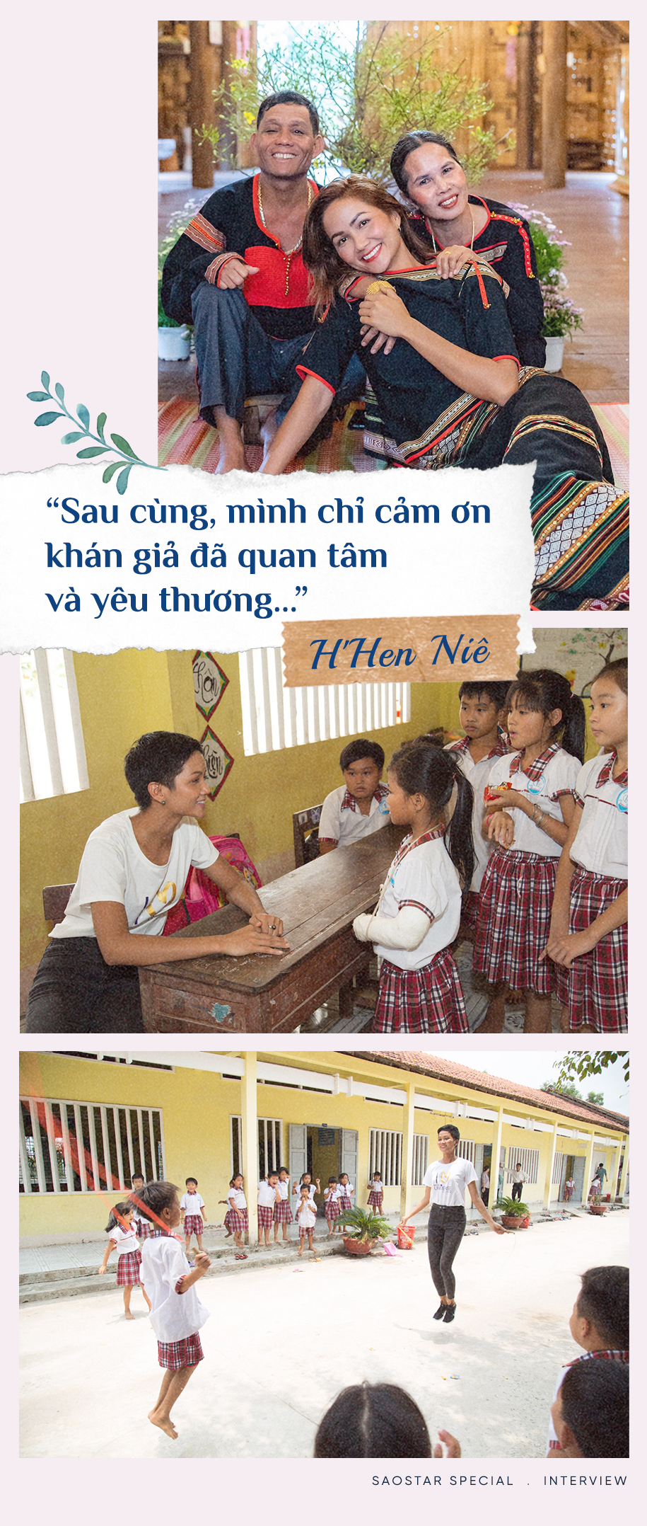 H'Hen Niê và trái tim thiện lành: Nhìn cuộc sống phía sau rào chắn, tôi thấy mình nhỏ bé! Ảnh 9