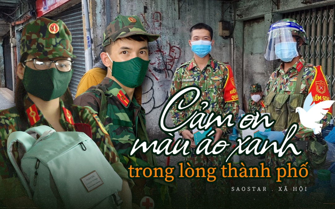 Cảm ơn màu áo xanh trong lòng thành phố Ảnh 2