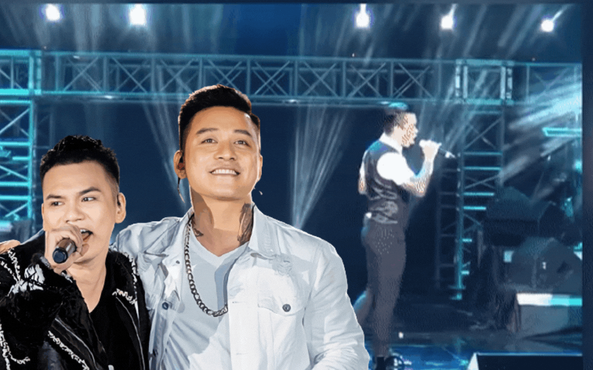 Khắc Việt 'dìm hàng' Tuấn Hưng với sân khấu Tìm lại bầu trời phiên bản vồ ếch có 1-0-2 Ảnh 2