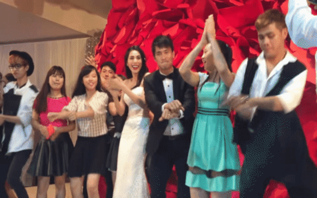 Clip Công Vinh và Thuỷ Tiên 'quẩy' hết mình sau đám cưới gây chú ý giữa ồn ào sao kê Ảnh 2