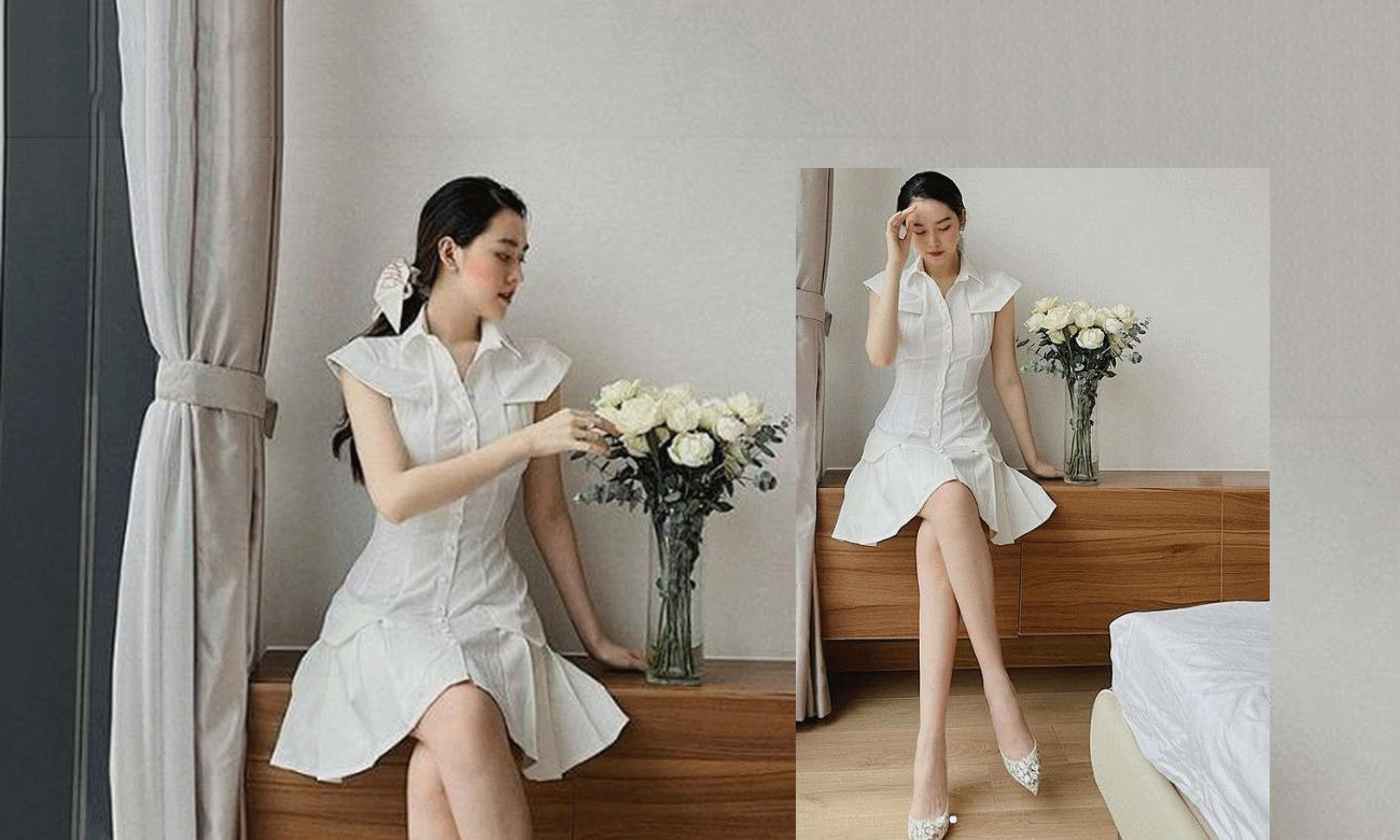 Á hậu Tường San đăng ảnh xinh đẹp, eo thon bụng phẳng không một dấu hiệu sinh nở Ảnh 2