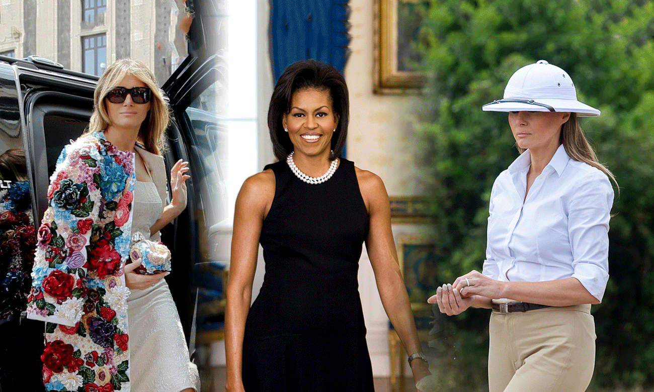 12 trang phục gây tranh luận khiến các đệ nhất phu nhân Hoa Kỳ muối mặt Ảnh 2