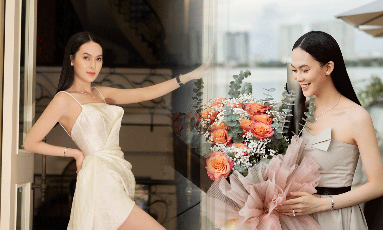 Người đẹp được yêu thích nhất Miss Universe VietNam 2015 khoe vòng eo con kiến đón tuổi mới Ảnh 2