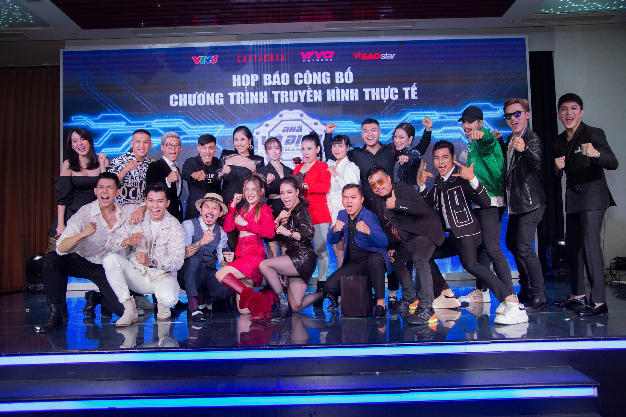 Dàn nghệ sĩ sẽ xuất hiện tại The Champion với vai trò là 'võ sĩ'.