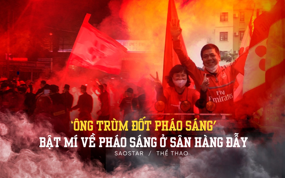 'Ông trùm đốt pháo sáng' bật mí về pháo sáng ở sân Hàng Đẫy Ảnh 2