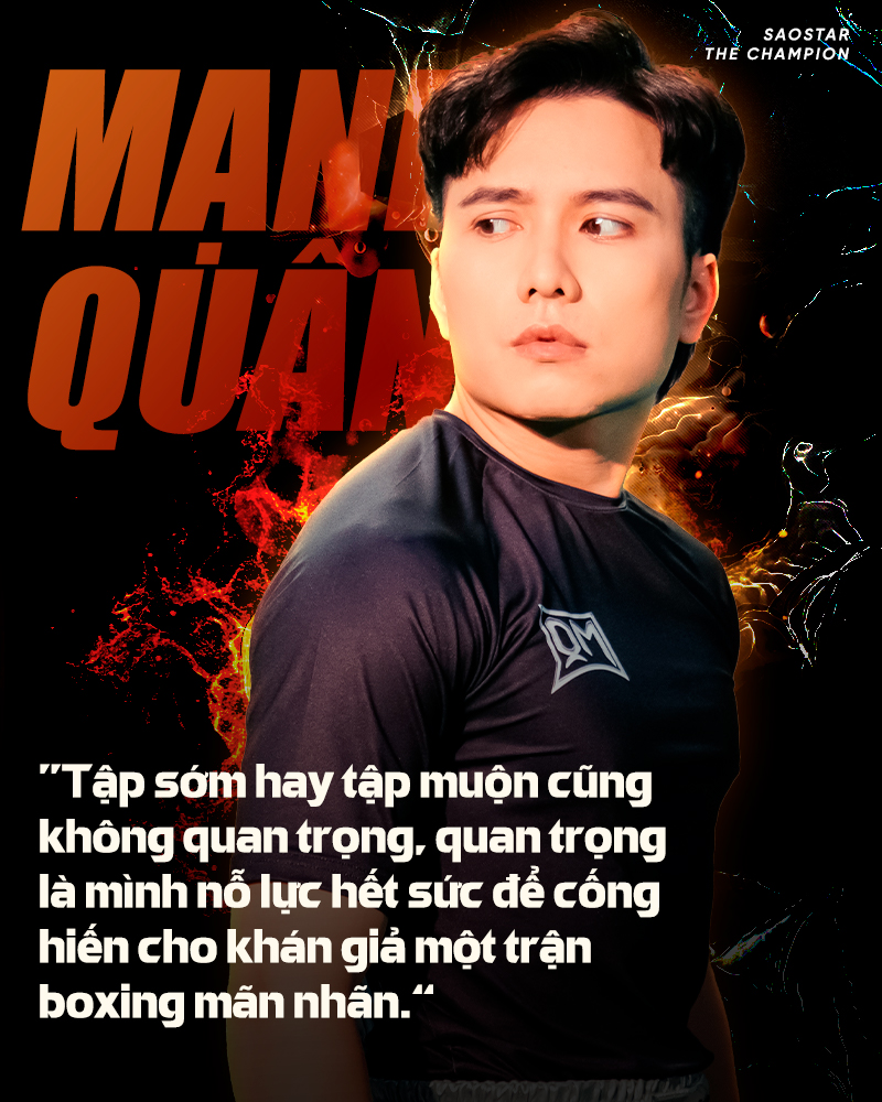 Diễn viên Mạnh Quân: 'Tôi tham gia The Champion để kiềm chế cơn giận dữ của bản thân' Ảnh 6