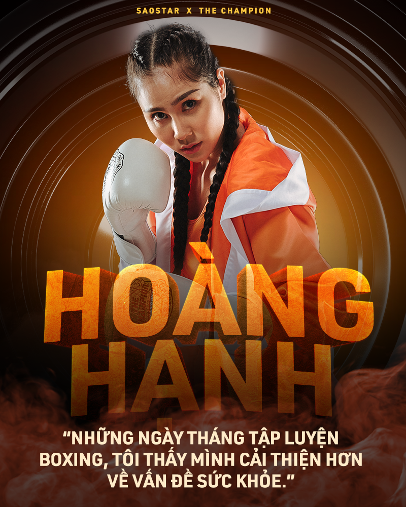 Hoàng Hạnh x The Champion: 'Boxing là cơ hội để tôi thử thách bản thân, phá vỡ đi mọi giới hạn' Ảnh 3