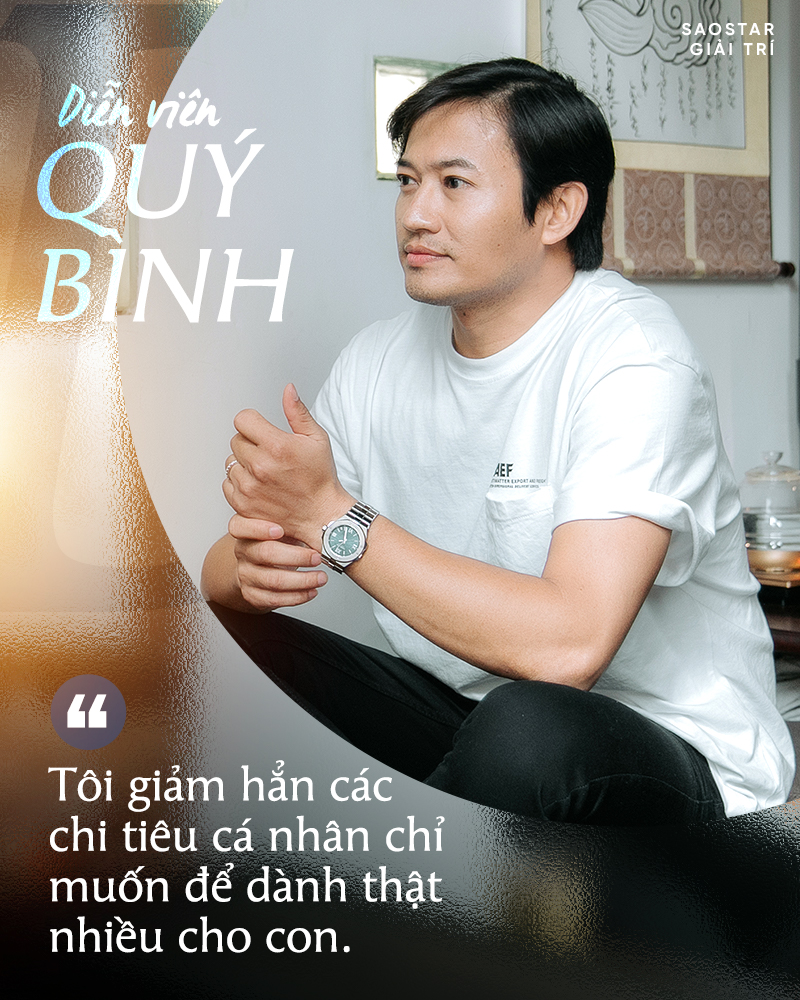 [Độc quyền] Quý Bình: 'Tôi ước mình mang thai thay vợ, nhìn vết mổ trên bụng cô ấy mà nước mắt cứ tuôn' Ảnh 4