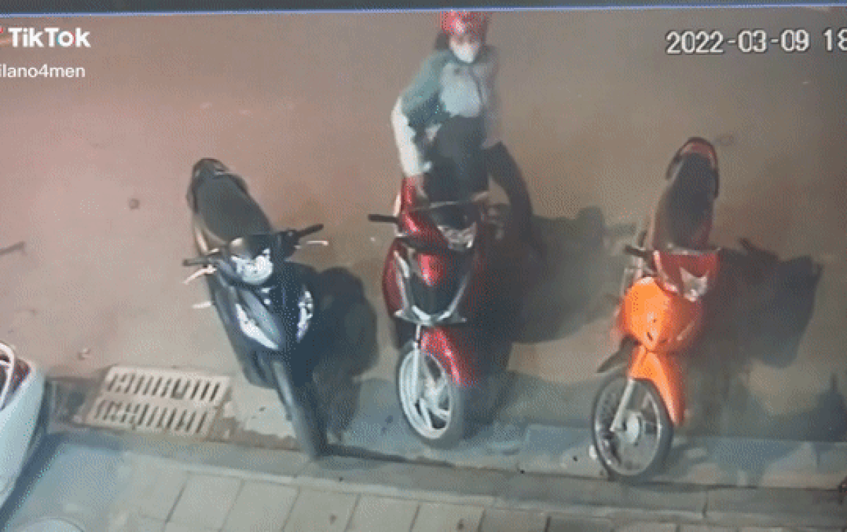 Vừa đưa tay định bẻ khóa xe máy SH, nam thanh niên giật thót mình rồi bỏ chạy vì tiếng kêu của thứ này Ảnh 2