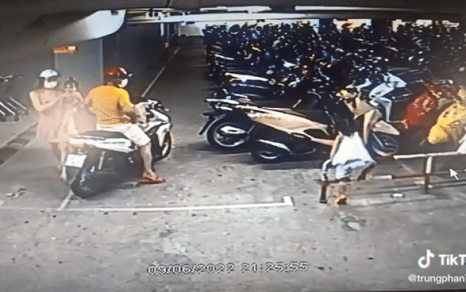 Bé gái ngã lộn nhào trên thanh chắn, phản xạ của người bố khiến bậc làm cha mẹ đồng cảm Ảnh 2