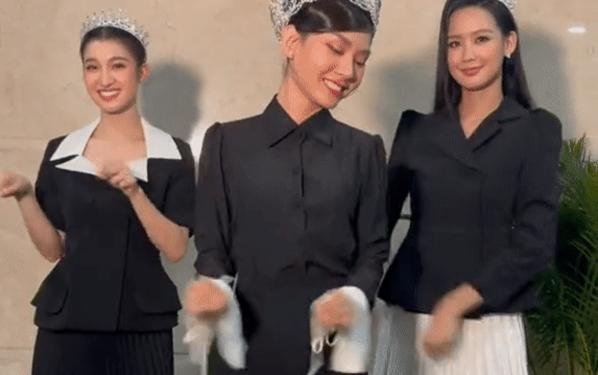 Top 3 Miss World Vietnam nhảy nhót khoe nhan sắc: Mỗi người một vẻ, mười phân vẹn mười! Ảnh 2