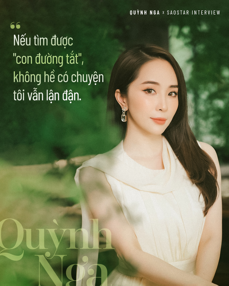 Diễn viên Quỳnh Nga: 'Nếu có 'con đường tắt thì sẽ không có chuyện tôi vẫn lận đận' Ảnh 1