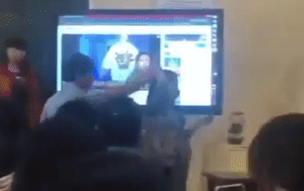 Yêu cầu làm rõ clip nữ giáo viên bị nam đồng nghiệp đẩy ra khỏi phòng học Ảnh 2