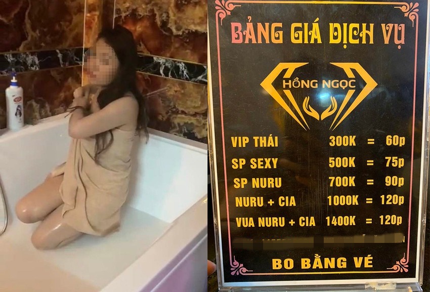 Bắt Quả Tang Nhiều Quý ông đang Tắm Tiên Với Nữ Nhân Viên Massage