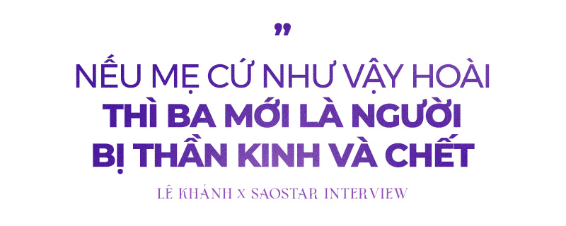 Diễn viên Lê Khánh: 'Tôi chưa bao giờ có hào quang, khoác chiếc áo nghệ sĩ mà mệt mỏi là do... quá rộng' Ảnh 7