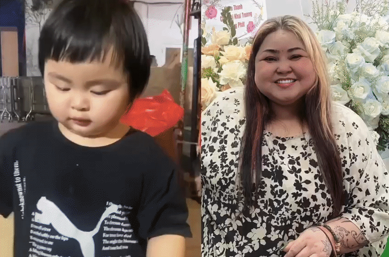 Nghẹn ngào khoảnh khắc cháu nội Cô Ngọc Béo vui chơi ở đám tang, ngây thơ không biết bà đã ra đi mãi mãi Ảnh 2