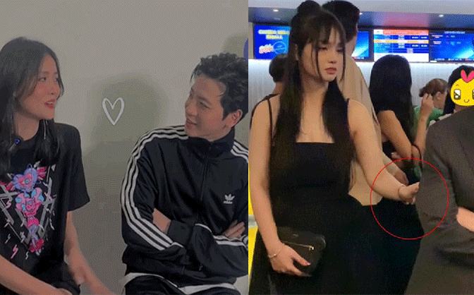 Phí Ngọc Hưng và Trương Mỹ Nhân lộ diện cùng nhau sau ồn ào, khẳng định 'anh là của em'? Ảnh 2