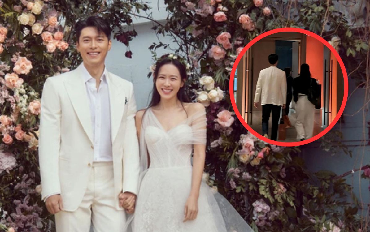 Xôn xao hình ảnh Hyun Bin và Son Ye Jin đưa quý tử 'xuất ngoại ...