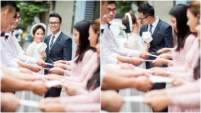 MC Đức Bảo 'Chúng tôi là chiến sĩ' bất ngờ tổ chức lễ đính hôn với bạn gái bí mật