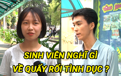 Là sinh viên bạn nghĩ gì khi bị quấy rối tình dục?