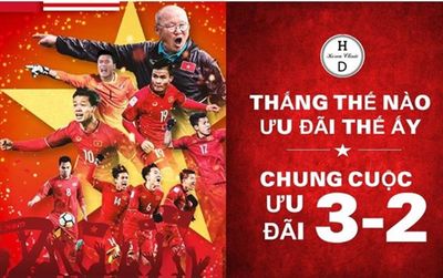 Ăn mừng chiến thắng cùng tuyển Việt Nam theo cách riêng từ Hoa hậu Hải Dương