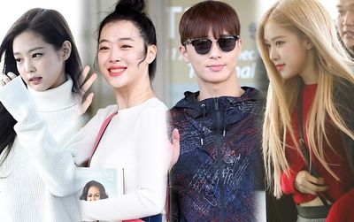 Mùng 3 Tết: Park Seo Joon điển trai, nổi bật hơn Blackpink nhưng Sulli bị chế giễu vì cầm theo sách của vợ cựu Tổng thống Obama