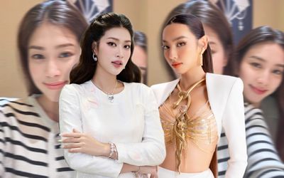 Chị em Miss Grand Vietnam đọ sắc chung khung hình: Thiên Ân - Thùy Tiên ai lép vế?