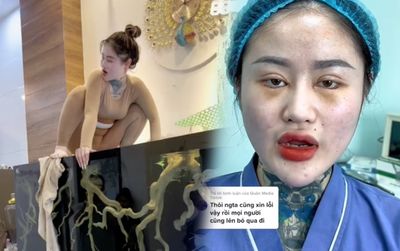 Hotgirl nhận tiền để 'làm trò' trong bể : 'Em không còn gì để mất'