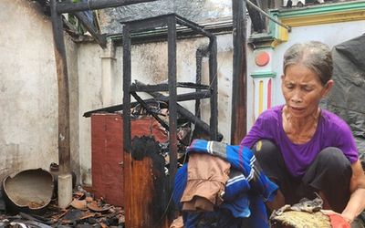 Hỏa hoạn thiêu rụi ngôi nhà kỳ lạ có đồ vật bỗng dưng bốc cháy