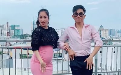 Đang mang bầu, Khánh Thi vẫn vô tư nhảy múa cùng ông xã Phan Hiển khiến fan lo sốt vó