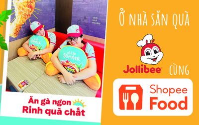 Jollibee ưu đãi triền miên suốt mấy tháng liền trên ShopeeFood, tín đồ ẩm thực nhắm mắt nằm chill vẫn vợt được deal ngon