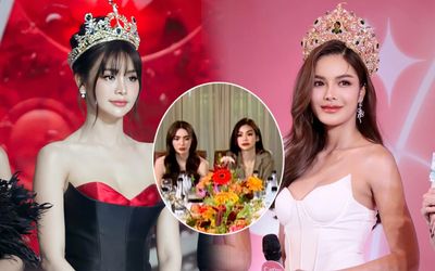 Miss Grand Thái Lan bị ra rìa khi ngồi cùng Engfa Waraha, có kỳ quá không vậy?