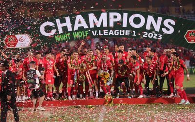 Tạo kỳ tích giống HAGL, CAHN vô địch V.League 2023!