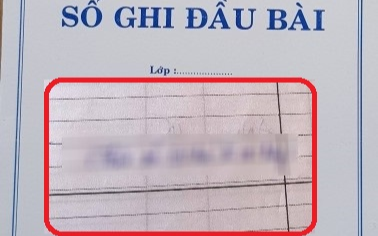 Gọi giáo viên dạy hóa bằng cái tên lém lỉnh, nam sinh ngay lập tức 'ngồi' trên sổ đầu bài