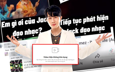 Công ty Jack có động thái xử lý loạt kênh video tố nam ca sĩ đạo nhạc?