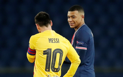 Mbappe xô đổ kỷ lục của Messi ở Champions League