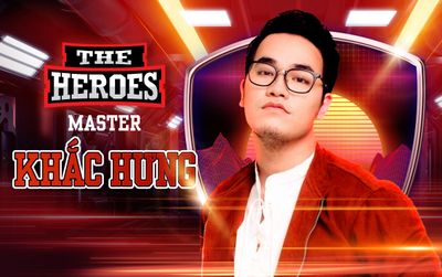 'Phù thủy tạo hit' Khắc Hưng trở thành Master của The Heroes 2021